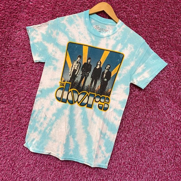 The Doors JIm Morrison Tie dye Rock Tshirt size Small - Picture 3 of 5